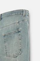 JEAN BAGGY À COUTURES