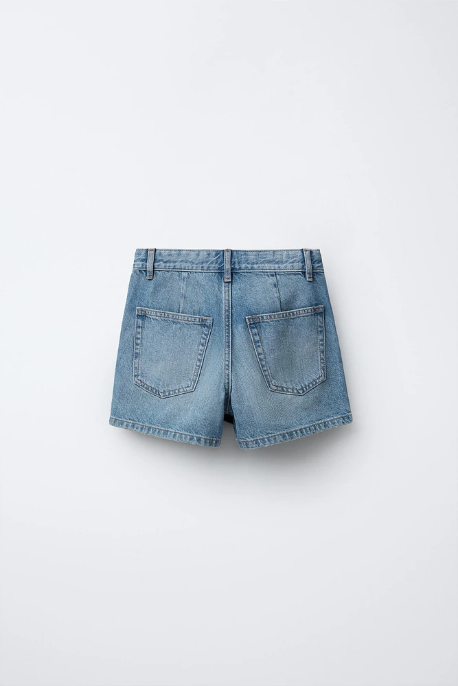 JUPE-SHORT EN JEAN