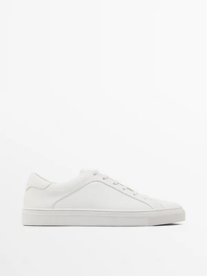 Tennis croûte de cuir