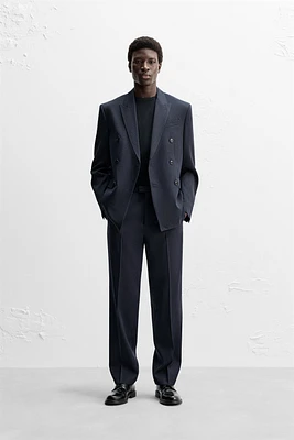 PINSTRIPE SUIT PANTS