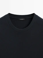 T-shirt medium weight 100 % coton