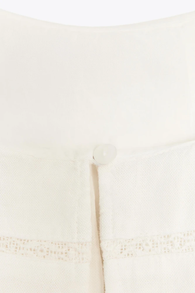 ROBE COURTE BRODÉE