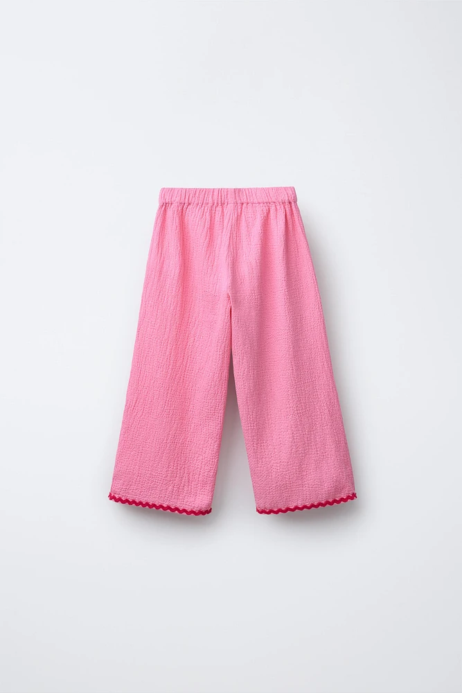 PANTALON TEXTURÉ ONDULINE