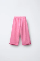 PANTALON TEXTURÉ ONDULINE
