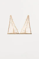 SOUTIEN-GORGE TRIANGLE MESH DENTELLE
