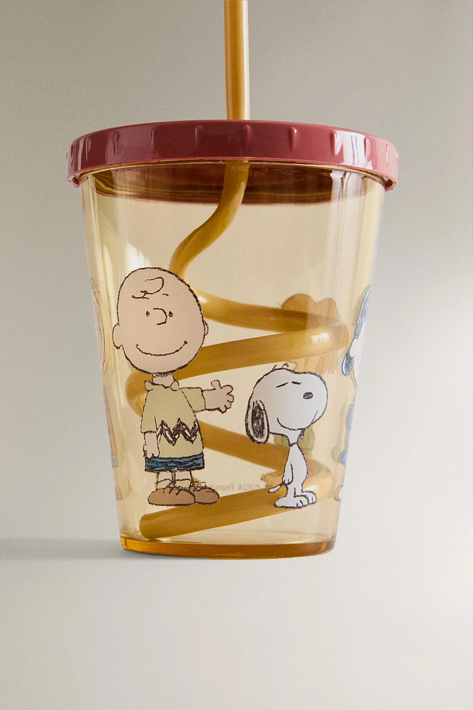 VERRE PAILLE ENFANT PEANUTS™