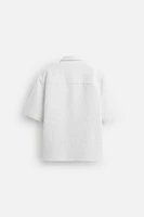 CHEMISE JACQUARD GÉOMÉTRIQUE