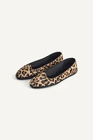 ANIMAL PRINT LEATHER SHOES X KATE MOSS