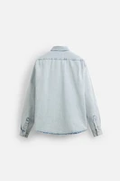 WASHED DENIM SHIRT