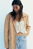 100% SUEDE BLAZER