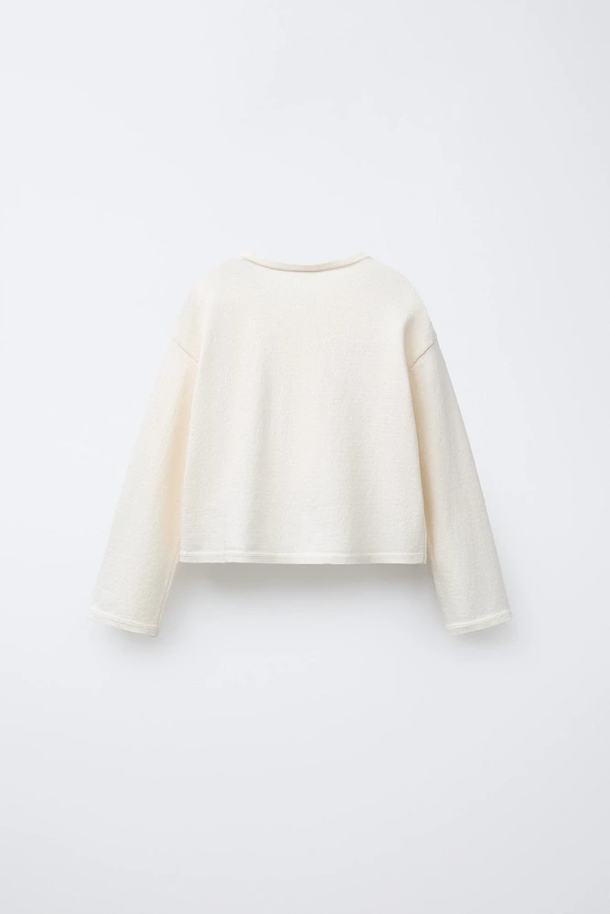 BOW KNIT SWEATER
