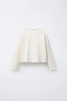 BOW KNIT SWEATER