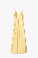 ROBE MIDI SATINÉE