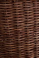 CORBEILLE ROTIN CARRÉE