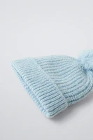 POMPOM KNIT HAT SKI COLLECTION