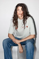 HELLO KITTY © 2025 SANRIO WASHED EFFECT T-SHIRT