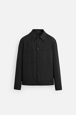 POCKET OVERSHIRT