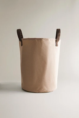 SAC FEUILLES COTON JARDIN