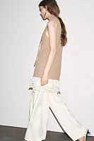 COMBINATION KNIT DRESS