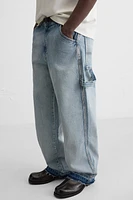 LOOSE STRAIGHT FIT CARPENTER JEANS