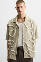 TEXTURED RELAXED FIT SHIRT