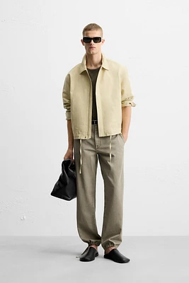 COTTON-LINEN JACKET