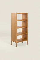 HIGH HONEY OAK BOOKCASE