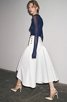 CHAUSSURES EFFET VERNI AVEC BRIDE