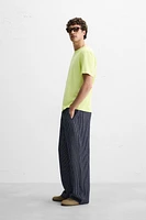 PANTALON RELAXED FIT SEERSUCKER