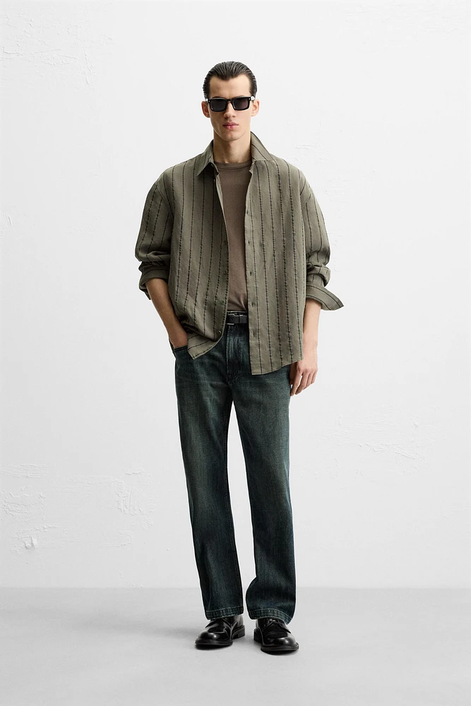 MODAL BLEND STRIPED SHIRT
