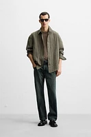 MODAL BLEND STRIPED SHIRT