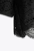 ZW COLLECTION EMBROIDERED BLOUSE