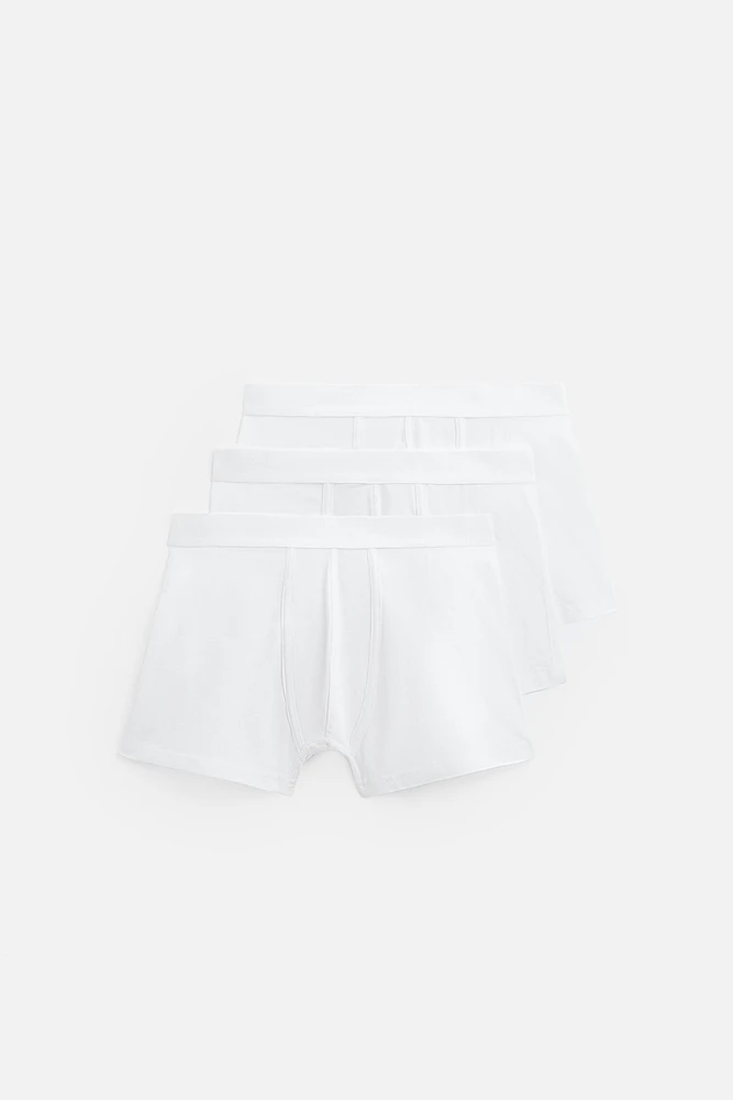 LOT DE 3 BOXERS BASIQUES