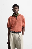 POLO EN MAILLE CONTRASTE