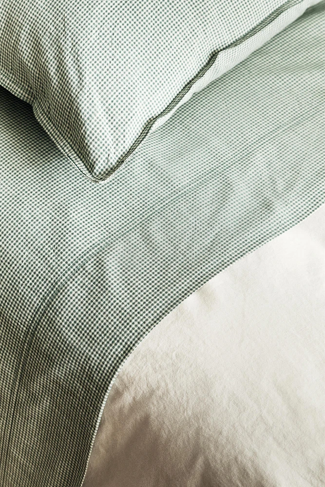 DRAP DE DESSUS ENFANT CARREAUX VICHY