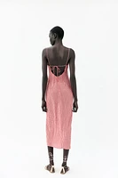 ROBE MI-LONGUE À CARREAUX VICHY