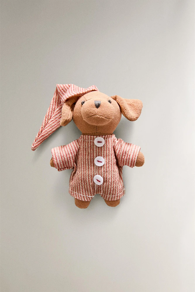 LOT DE 3 PELUCHES POUR ENFANT FAMILLE CHIENS
