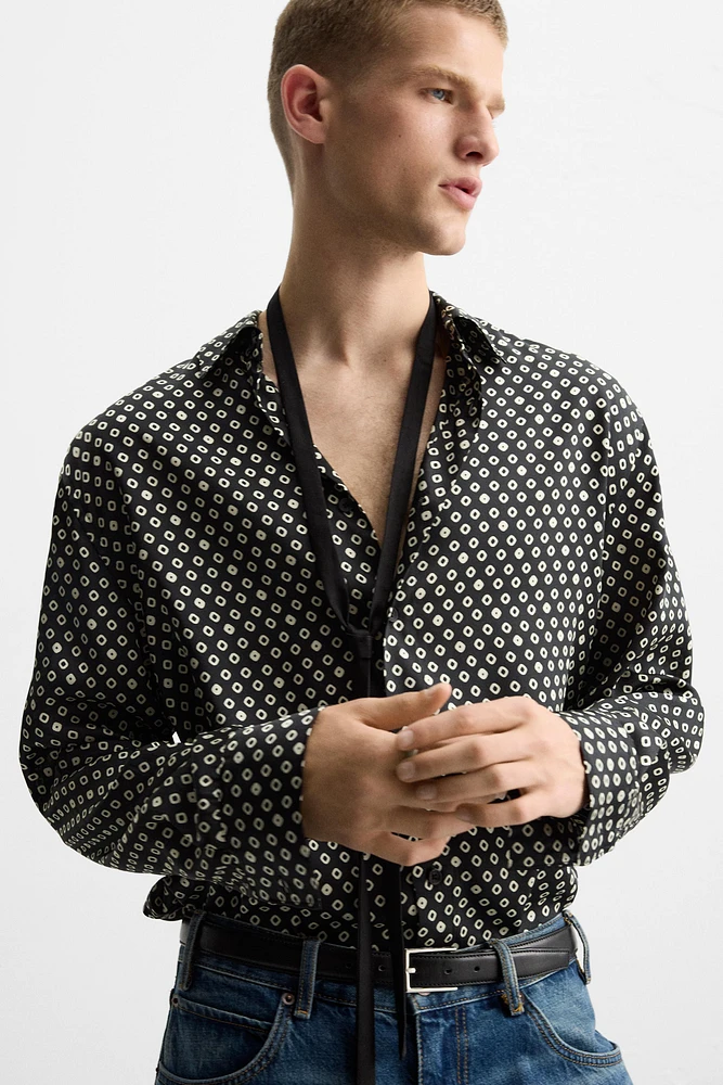 GEOMETRIC PRINT SHIRT LIMITED EDITION