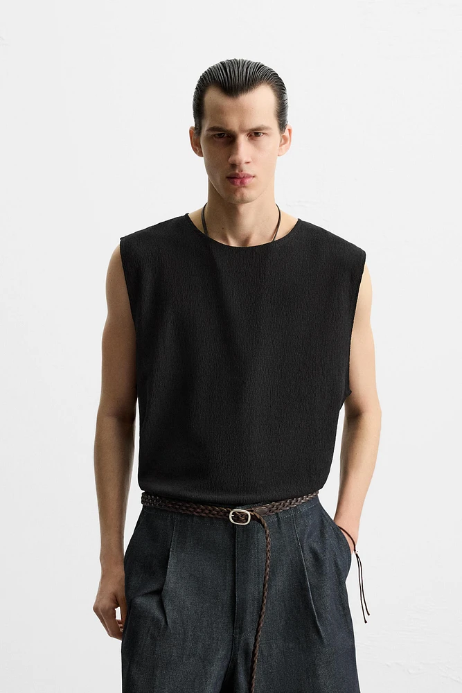 TEXTURED TANK TOP