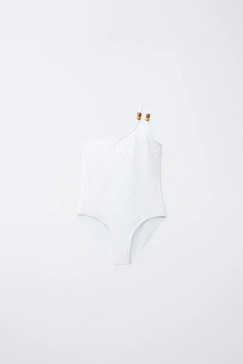 6-14 ANS/ MAILLOT DE BAIN EN MAILLE CROCHET