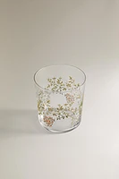 TRANSFER GLASS TUMBLER