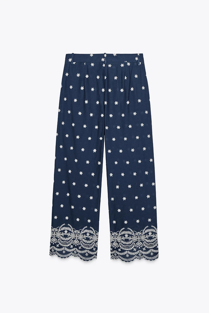 PANTALON JUPE-CULOTTE BROD