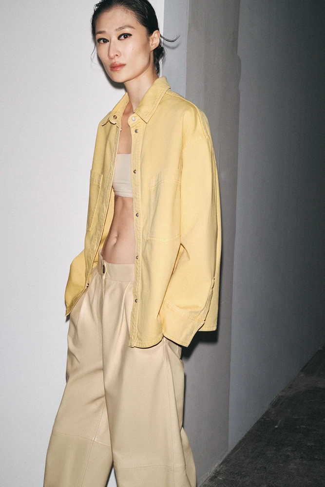 ZW COLLECTION POCKET OVERSHIRT