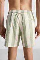 MAILLOT DE BAIN CLASSIQUE À RAYURES