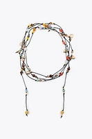 COLLIER LACET MULTIPOSITION FANTAISIE