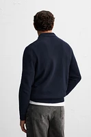 WOOL KNIT POLO