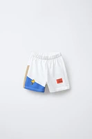 SNOOPY PEANUTS™ JOGGING T-SHIRT AND BERMUDA SET