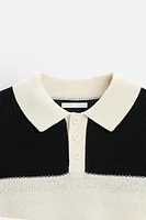 LINEN - COTTON KNIT POLO