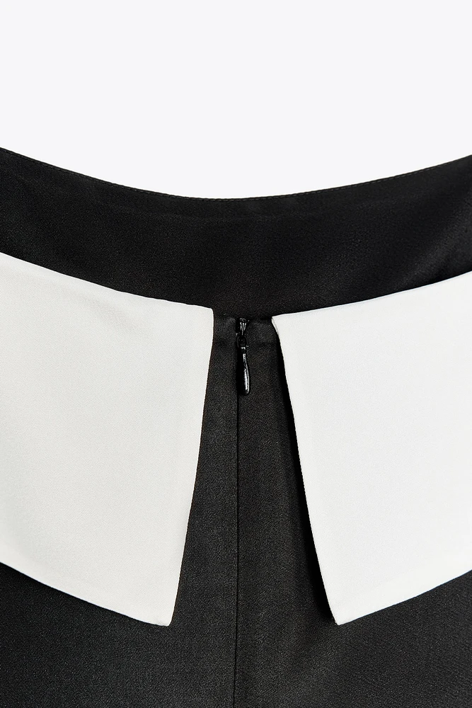 ZW COLLECTION MINIMAL SATIN DRESS