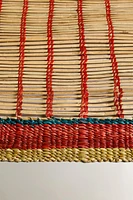 WOVEN STRAW RUNNER RUG